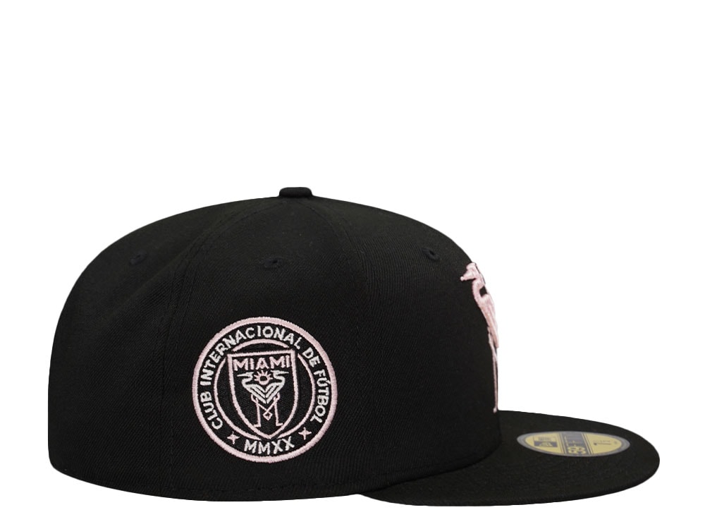 New Era Inter Miami FC Black Pink Prime Edition 59Fifty Fitted Casquette