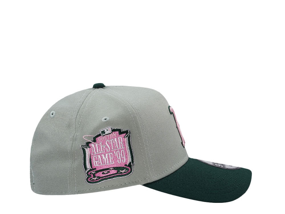 New Era Boston Red Sox All Star Game 1999 Green Two Tone Edition 9Forty A Frame Snapback Casquette