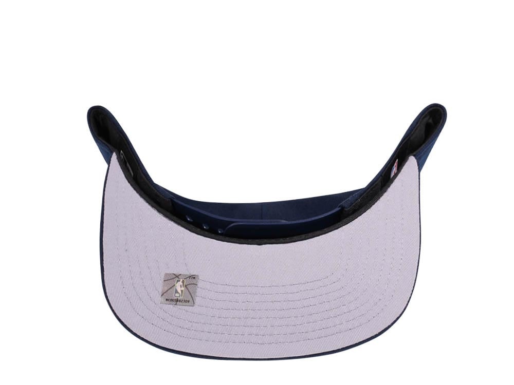 New Era Denver Nuggets Original Fit Navy 9Fifty Snapback Casquette