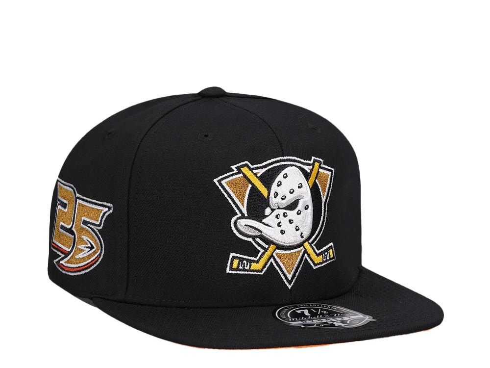 Mitchell & Ness Anaheim Ducks 25th Anniversary Edition Dynasty Fitted Casquette