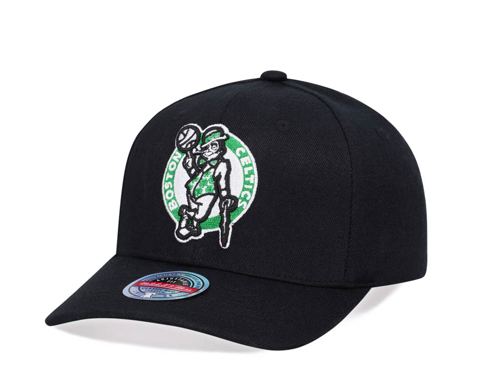 Mitchell & Ness Boston Celtics High Crown 6 Panel Classic Red Line Flex Snapback Casquette