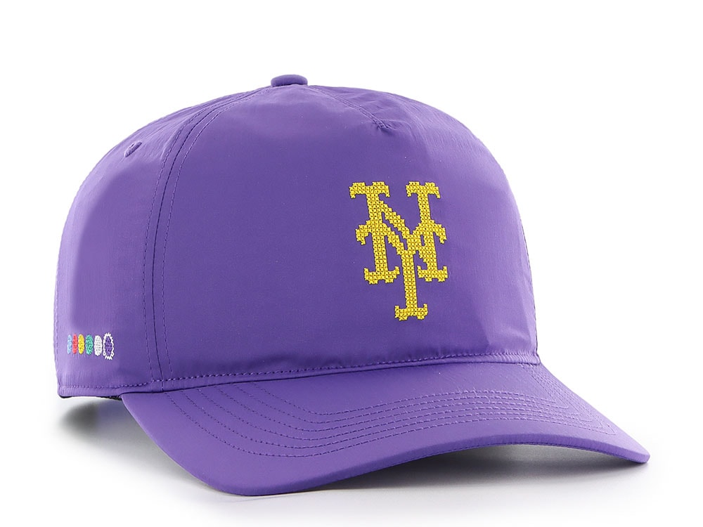 47 Brand New York Mets Eight Bit Hero Purple Hitch Snapback Casquette