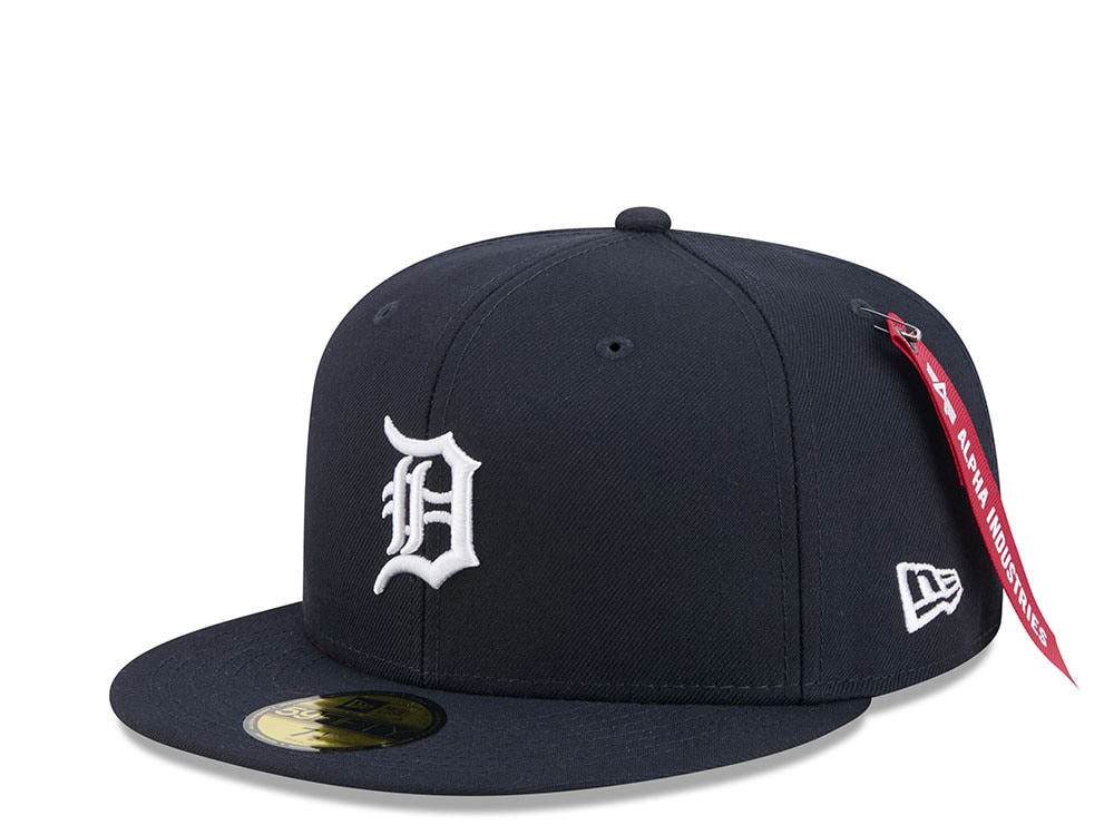 New Era Alpha Industries Detroit Tigers Navy Prime Edition 59Fifty Fitted Casquette