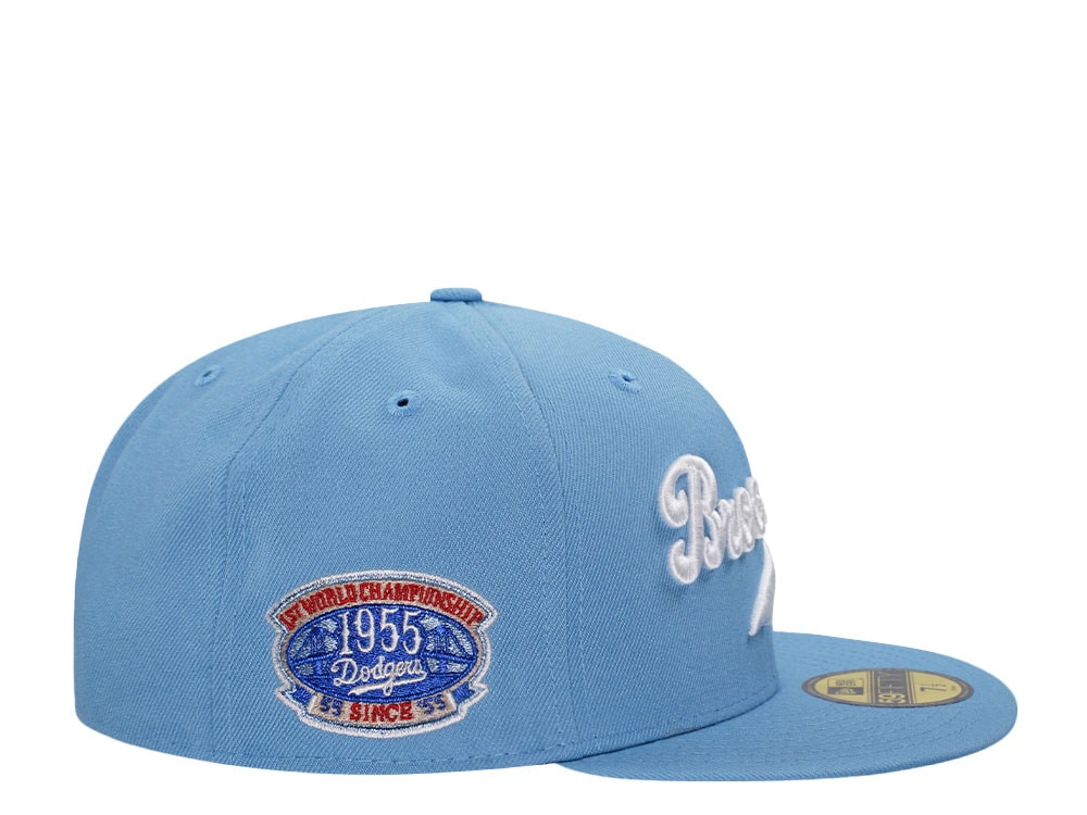 New Era Brooklyn Dodgers 1st World Champions Fresh Blue Prime Edition 59Fifty Fitted Casquette