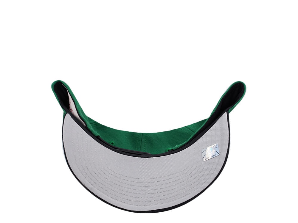 Mitchell & Ness Dallas Mavericks NBA In The City Green Edition Pro Pinch Fit Snapback Casquette