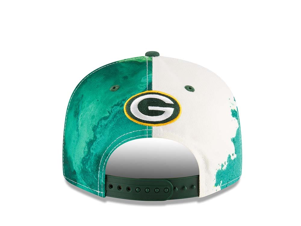 New Era Green Bay Packers Ink NFL Sideline 2022 9Fifty Snapback Casquette