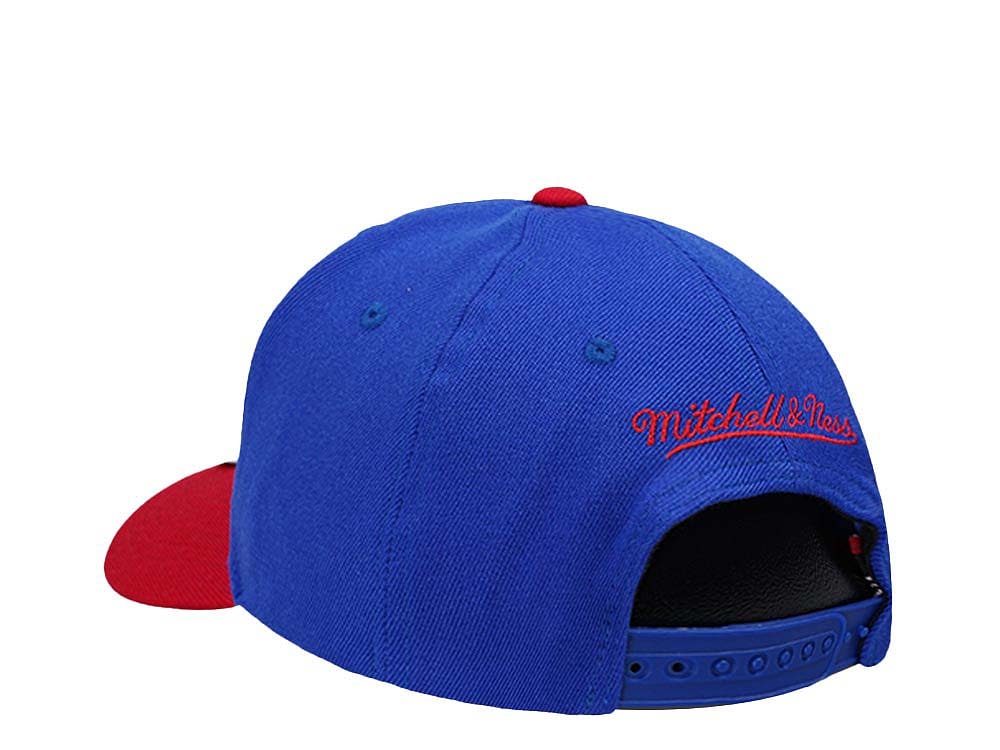 Mitchell & Ness Washington Bullets Team Two Tone 2.0 Hardwood Classic Red Flex Snapback Casquette