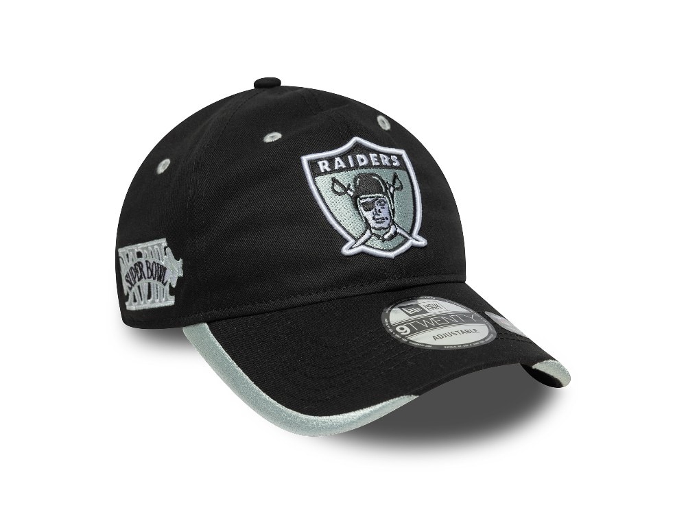 New Era Las Vegas Raiders Super Bowl XVII Black 9Twenty Snapback Casquette