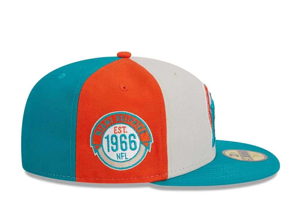 New Era Miami Dolphins NFL Sideline 2023 59Fifty Fitted Casquette