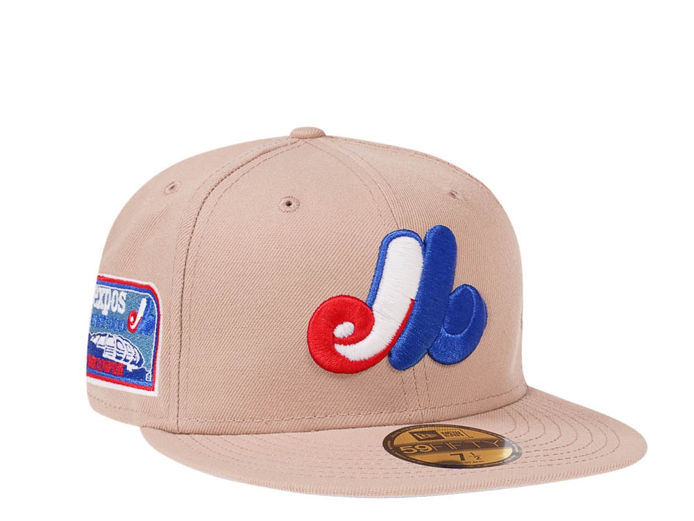 New Era Montreal Expos Olympic Stadium Glow Sand Edition 59Fifty Fitted Casquette