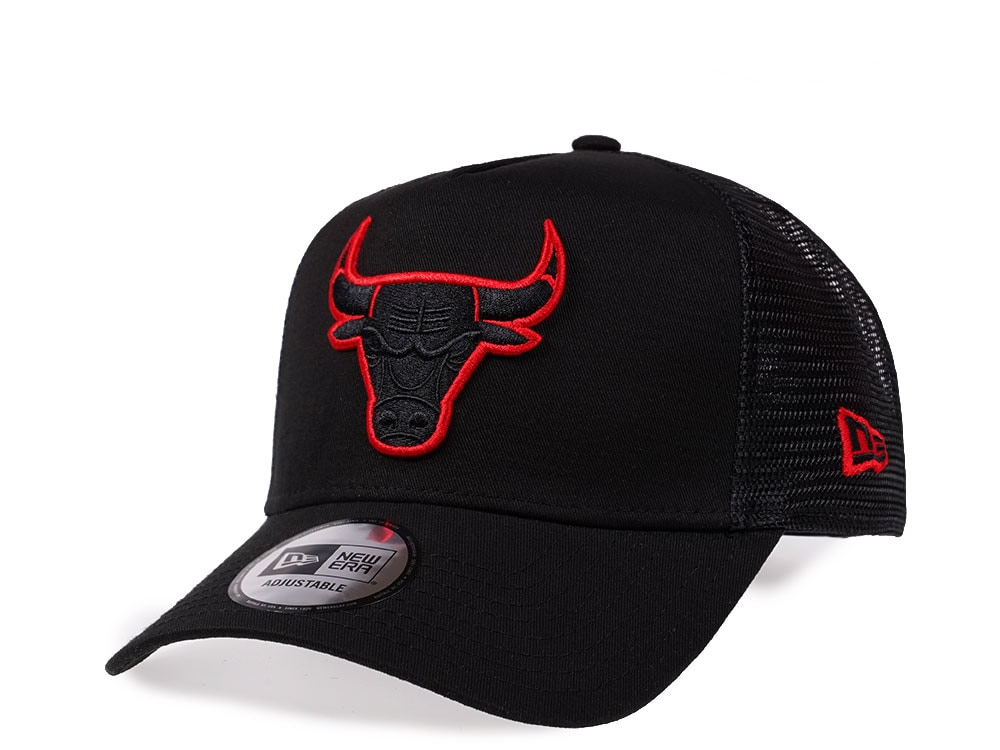 New Era Chicago Bulls Red Pop Edition A Frame Trucker Casquette