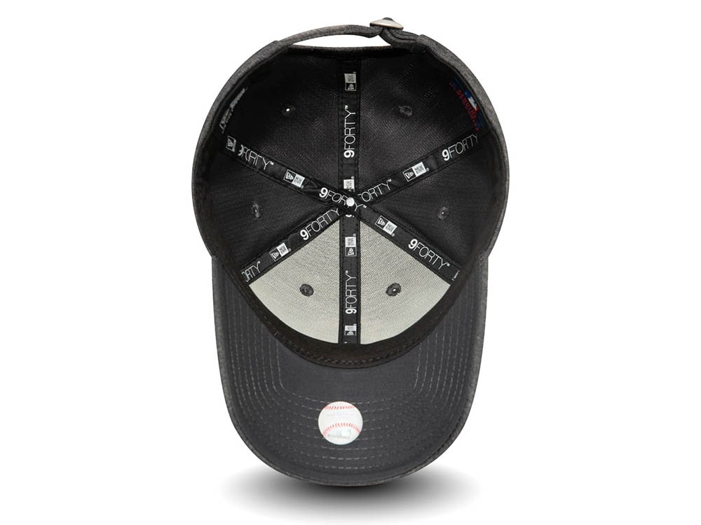 New Era New York Yankees Tech Jersey Gray Womens 9Forty Strapback Casquette