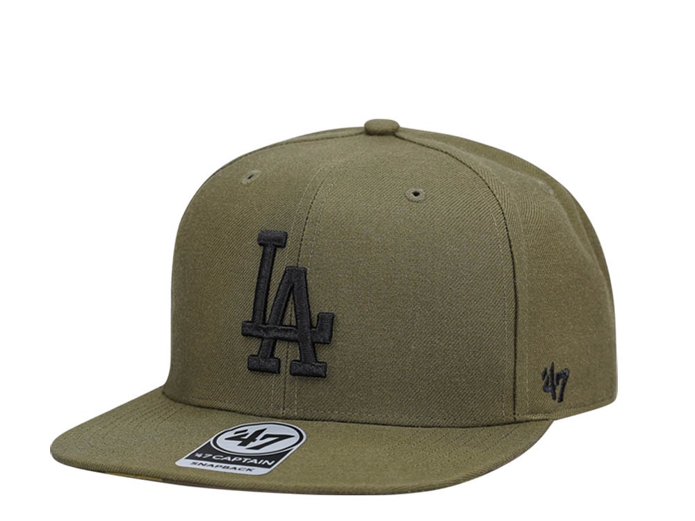 47Brand Los Angeles Dodgers Sandalwood Ballpark Camo Captain MVP Snapback Casquette