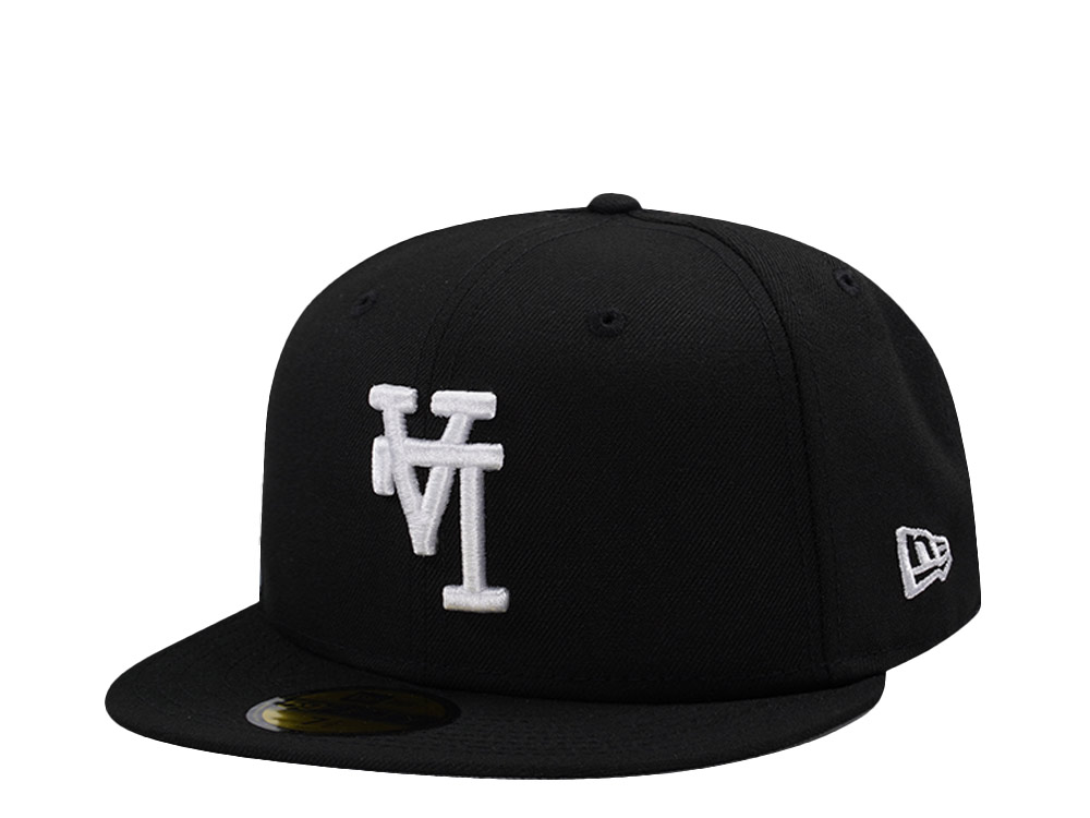 New Era Los Angeles Dodgers Upside Down Black Prime Edition 59Fifty Fitted Casquette