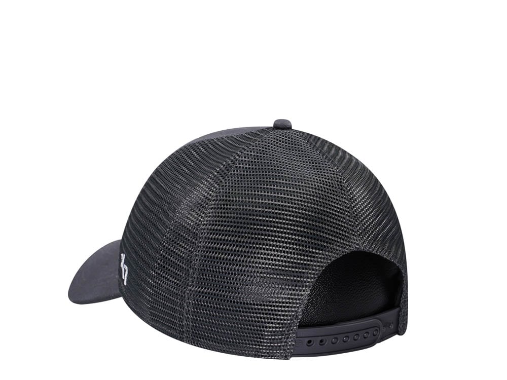 47Brand New York Yankees Charcoal Ballpark Mesh MVP Trucker Snapback Casquette