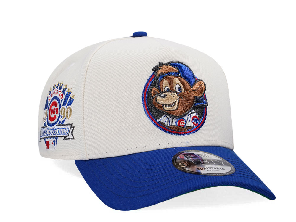 New Era Chicago Cubs All Star Game 1990 Chrome Two Tone Edition 9Forty A Frame Snapback Casquette