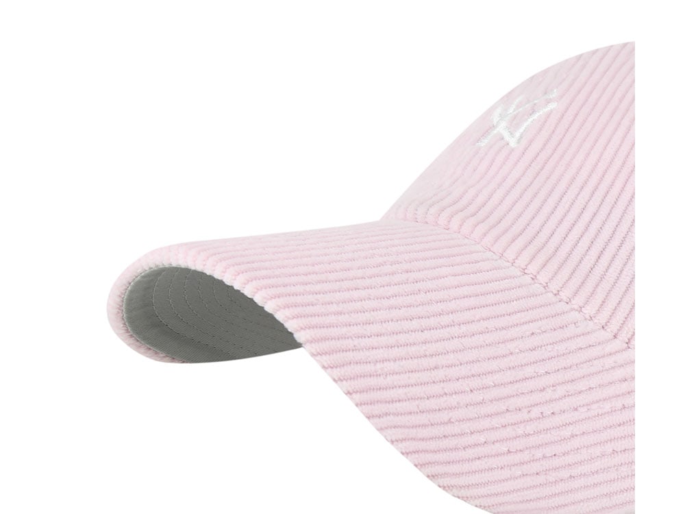 47 Brand New York Yankees Corduroy Pink Base Runner Clean Up Strapback Casquette