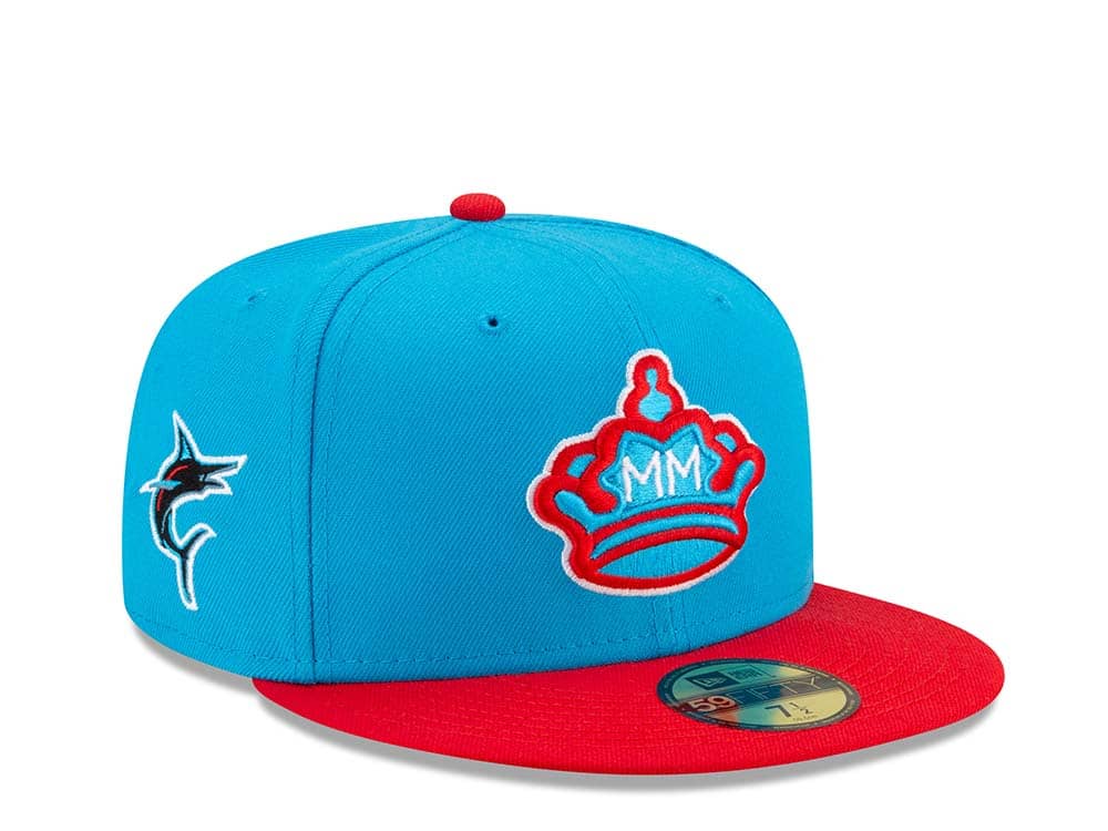 New Era Miami Marlins Authentic City Connect 59Fifty Fitted Casquette