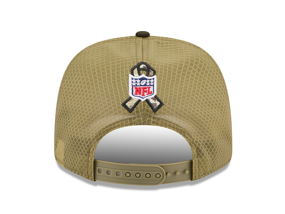 New Era Cleveland Browns Salute To Service 2025 9Seventy Snapback Casquette