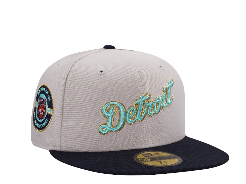 New Era Detroit Tigers 40th Anniversary Stone Two Tone Spirit Edition 59Fifty Fitted Casquette