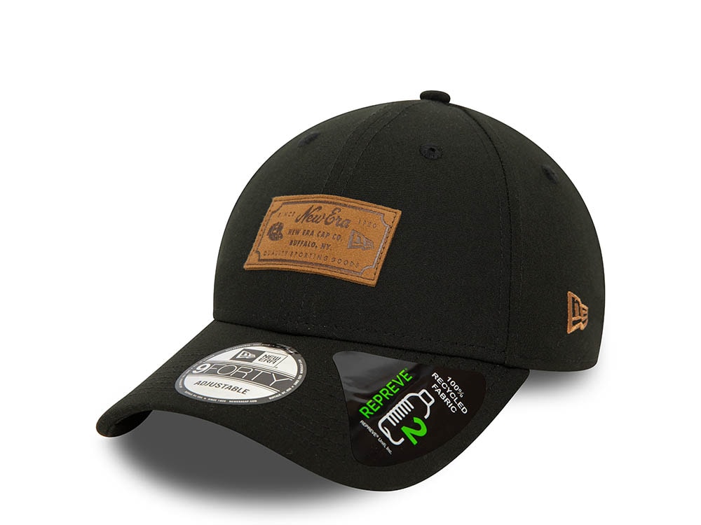 New Era New World Black 9Forty Strapback Casquette