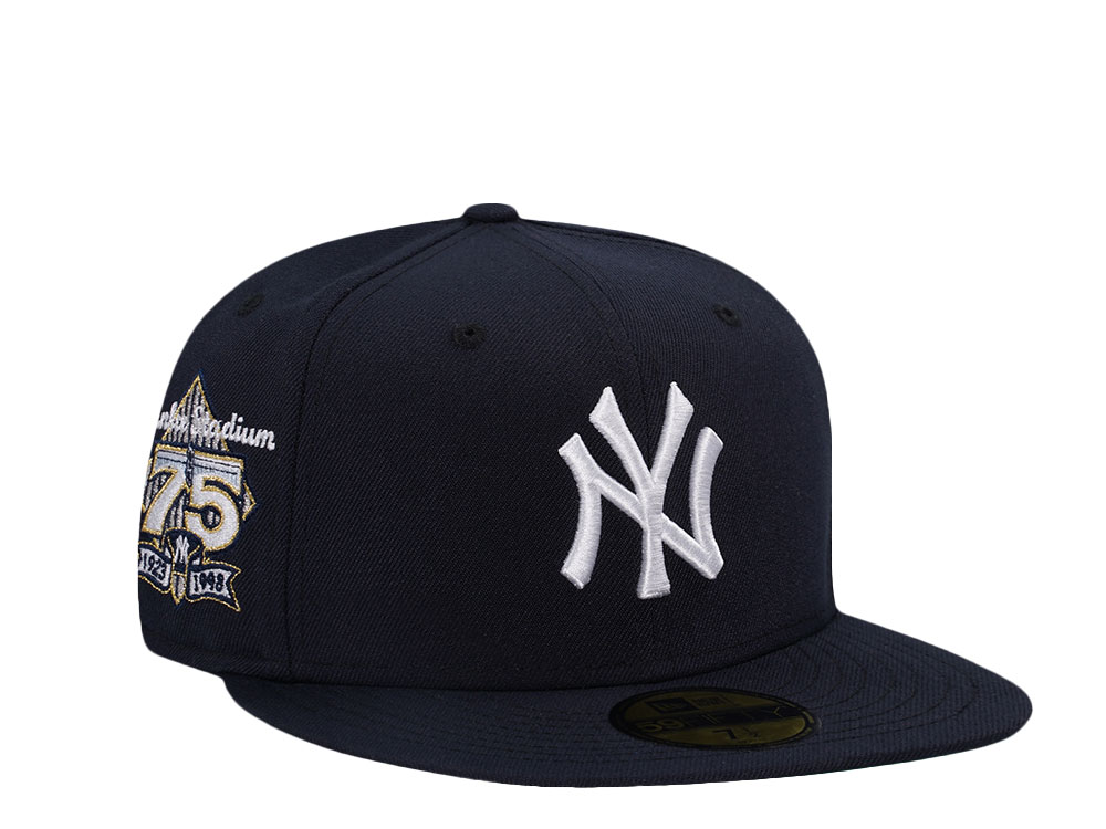 New Era New York Yankees 75 Years Yankee Stadium Navy Edition 59Fifty Fitted Casquette