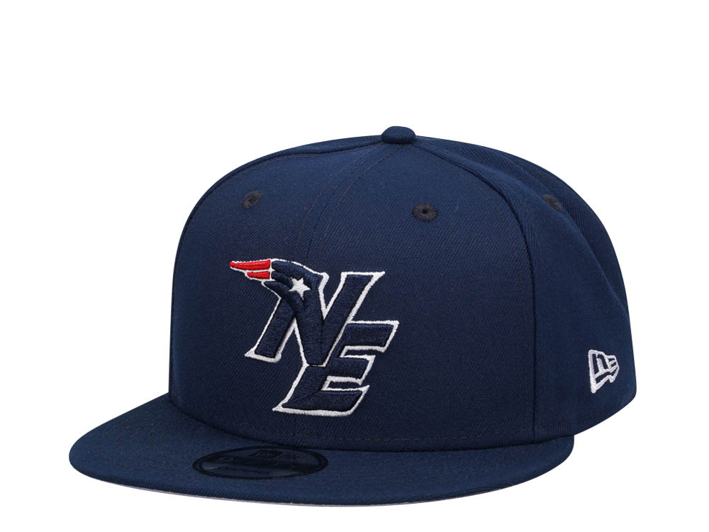New Era New England Patriots Navy Initials Edition 9Fifty Snapback Casquette