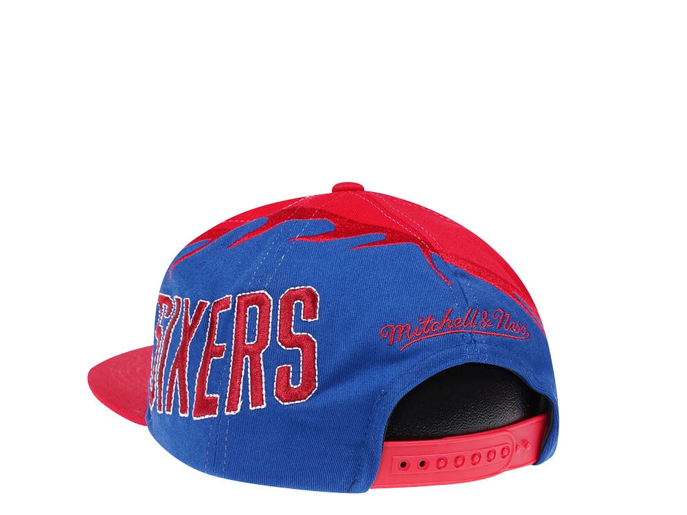 Mitchell & Ness Philadelphia 76Ers NBA Spiral Deadstock Hardwood Classic Snapback Casquette