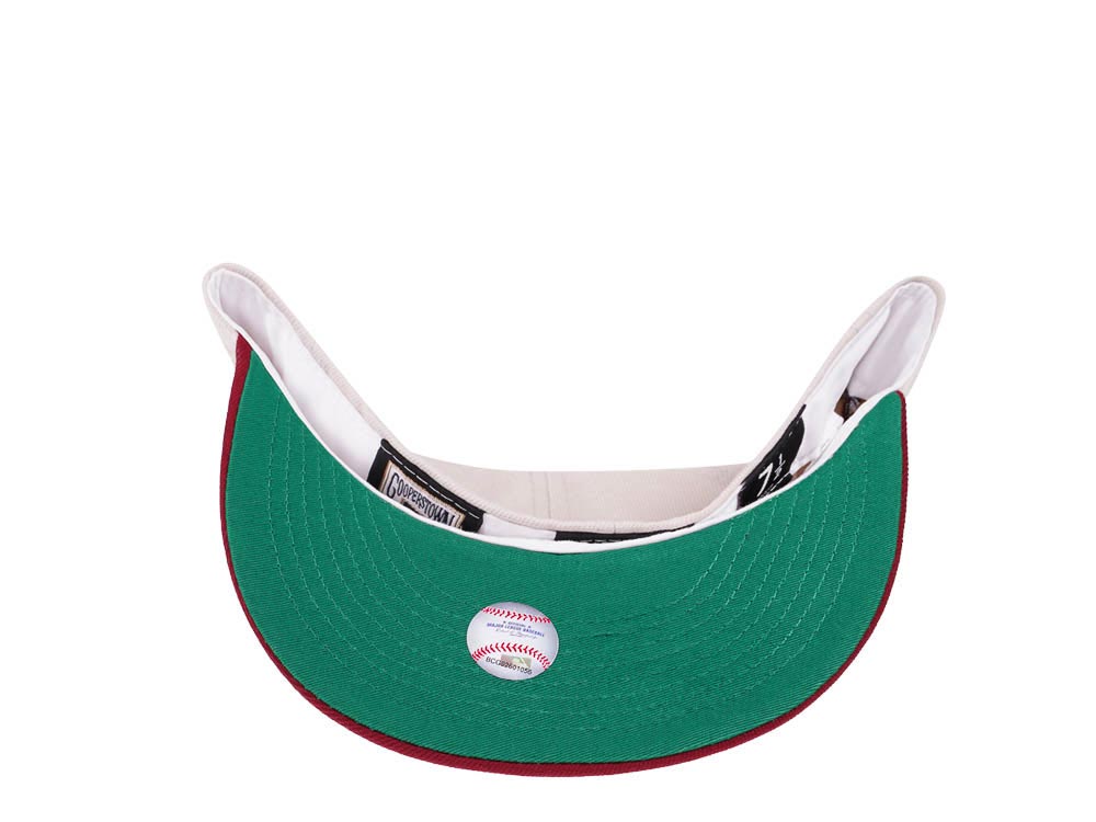 New Era St. Louis Cardinals 100th Anniversary Vintage Stone Two Tone Throwback Edition 59Fifty Fitted Casquette