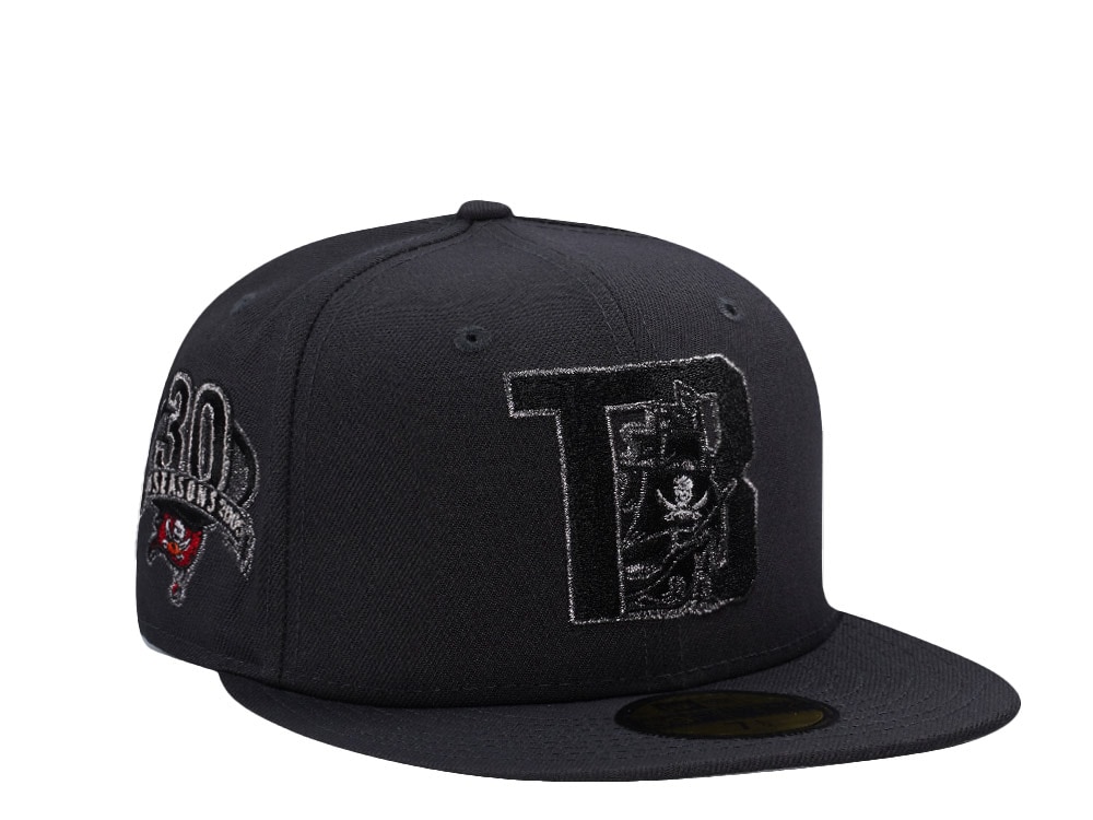 New Era Tampa Bay Buccaneers 30th Anniversary Gray Prime Edition 59Fifty Fitted Casquette