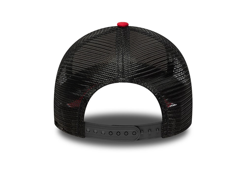 New Era Ducati Motor Logo Seasonal Red 9Forty A Frame Trucker Snapback Casquette