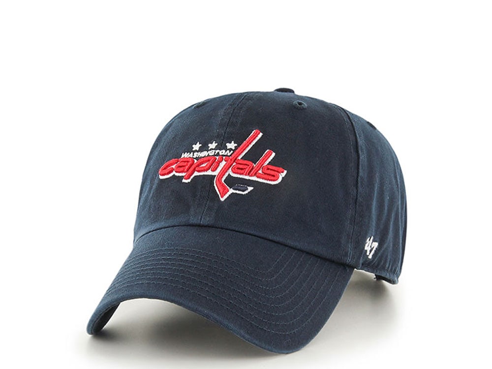 47Brand Washington Capitals Clean Up Strapback Casquette