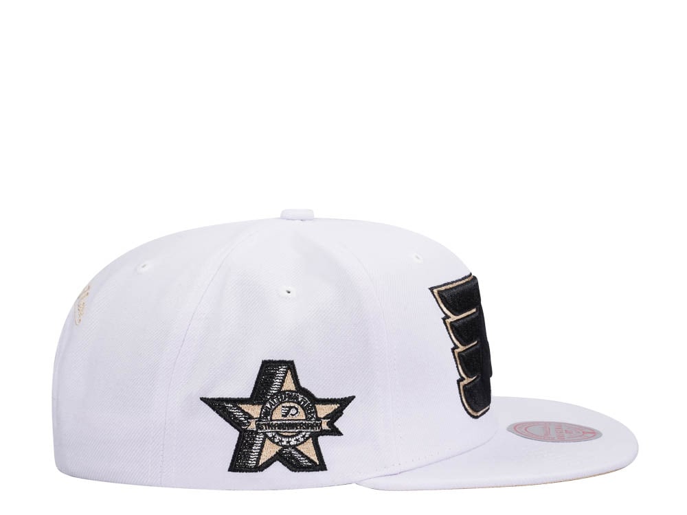 Mitchell & Ness Philadelphia Flyers 25th Anniversary Winter White Snapback Casquette