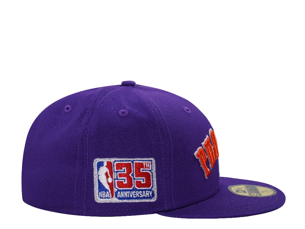 New Era Phoenix Suns 35th Anniversary Purple Prime Edition 59Fifty Fitted Casquette