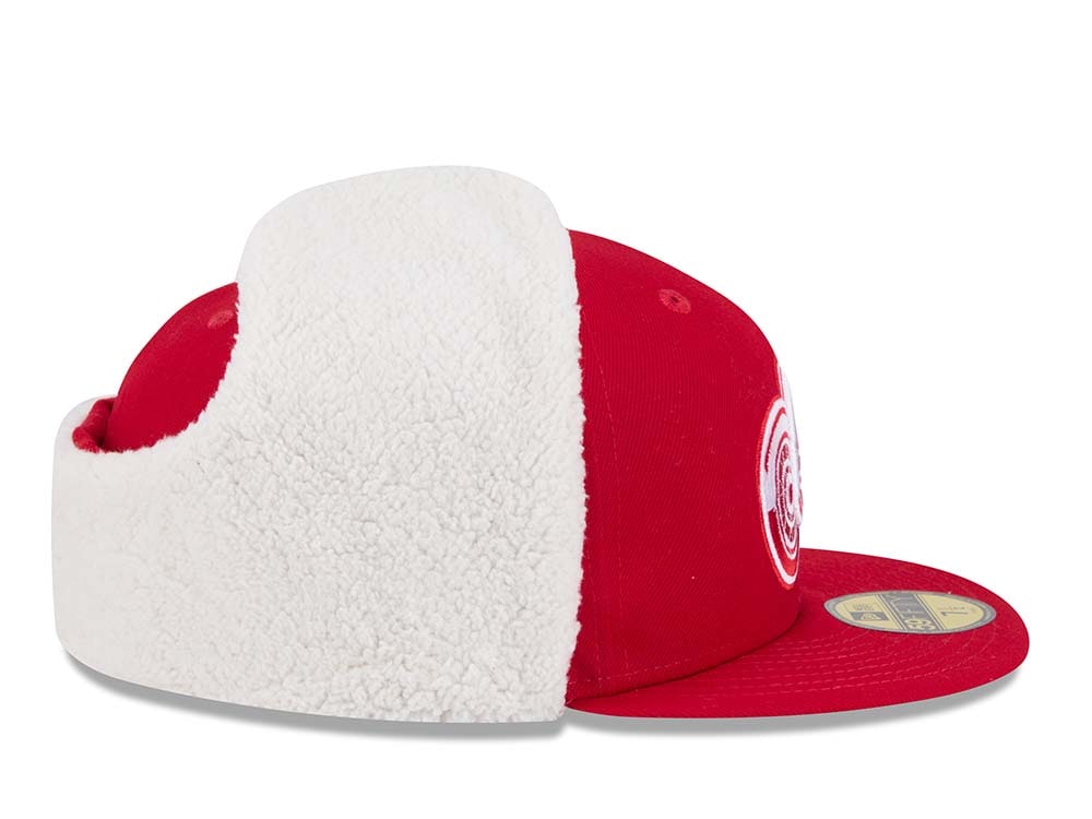 New Era Detroit Red Wings Classic Red 59Fifty Dogear Fitted Casquette