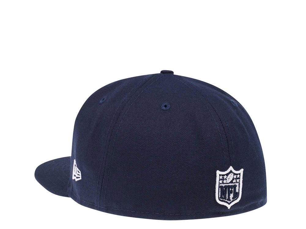 New Era Seattle Seahawks Navy Classic Edition 59Fifty Fitted Casquette