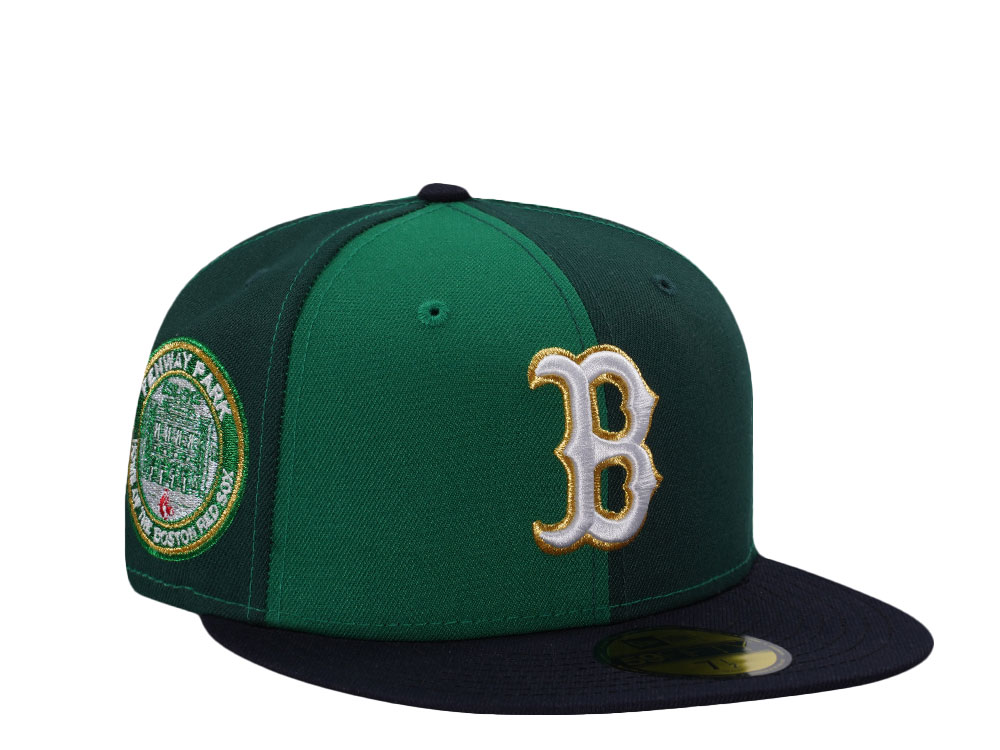 New Era Boston Red Sox Fenway Park Green Pinwheel Edition 59Fifty Fitted Casquette