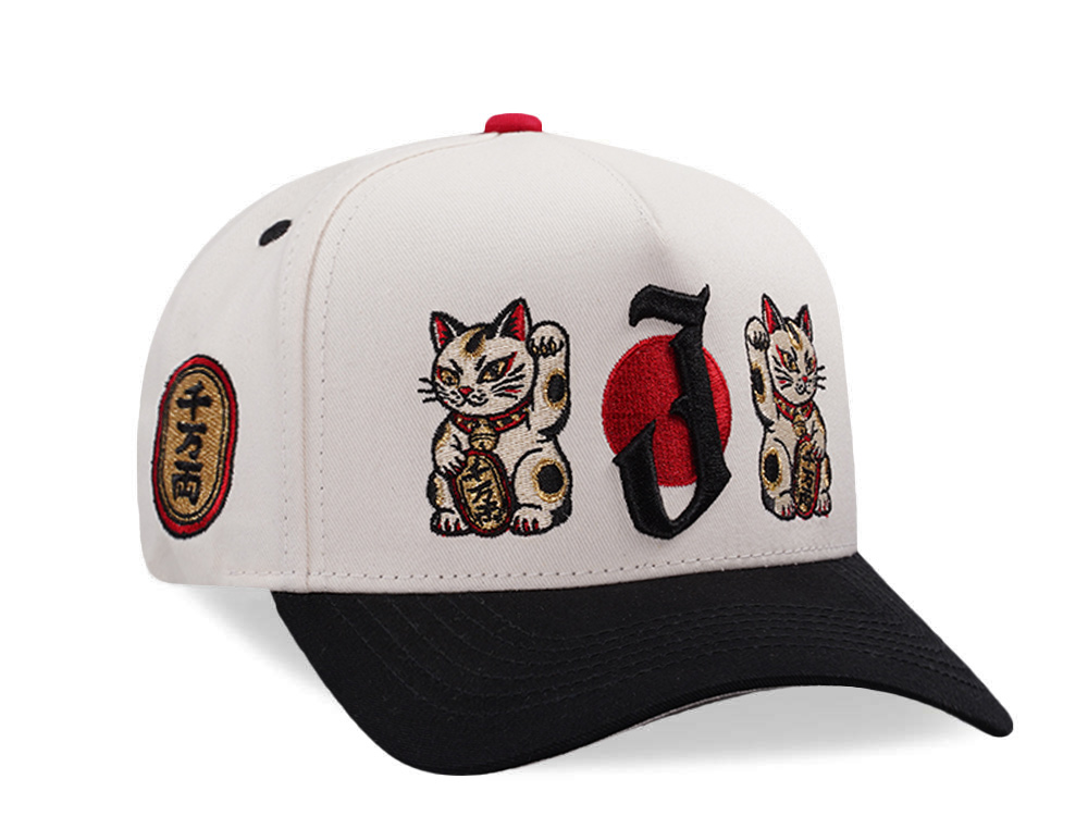 Parallel Union Japan Lucky Cat Chrome Two Tone Edition Snapback Casquette