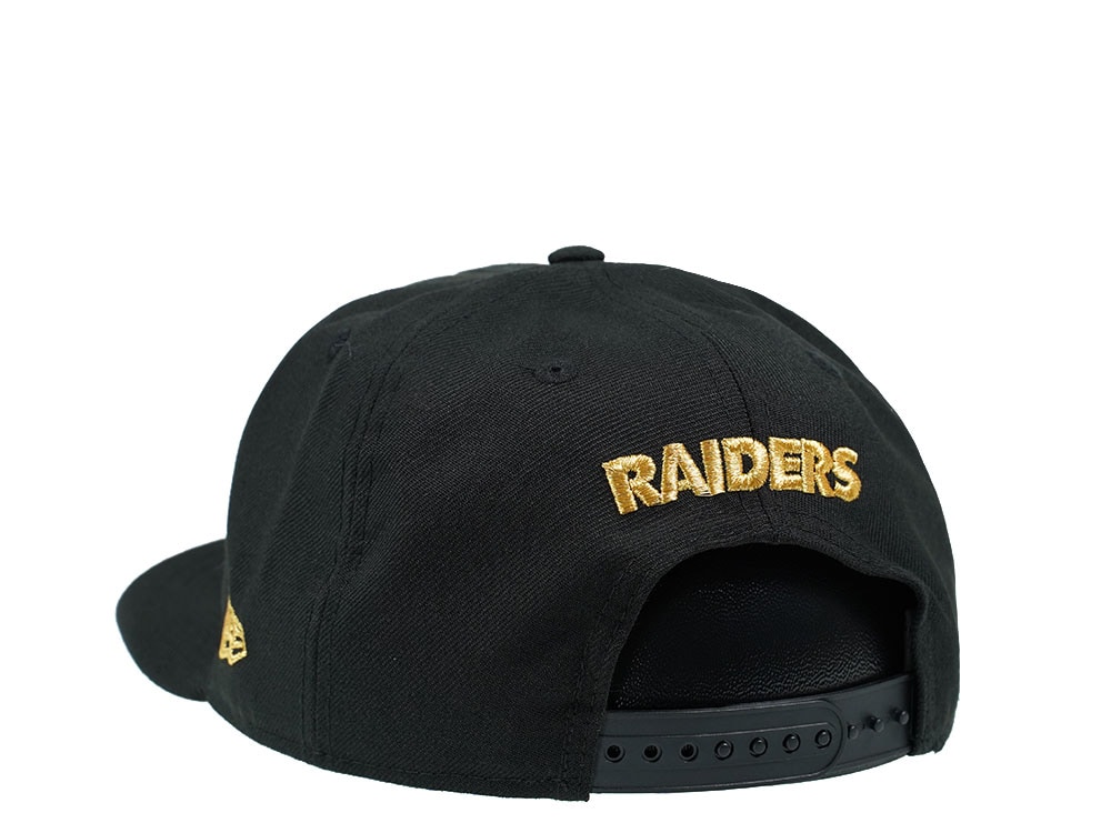 New Era Las Vegas Raiders Black and Gold Edition 9Fifty Snapback Casquette