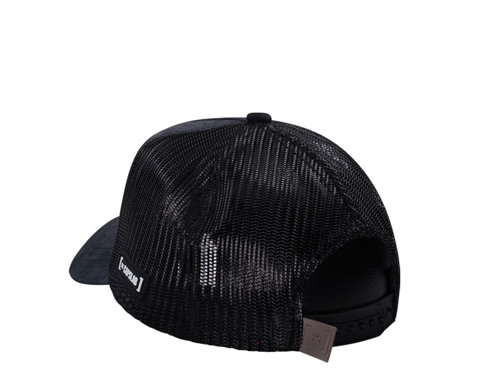 Capslab Disney Mickey Mouse Black Grey Trucker Snapback Casquette