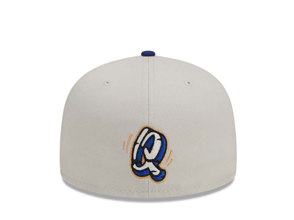 New Era Los Angeles Dodgers Farm Team Stone Throwback Two Tone Edition 59Fifty Fitted Casquette