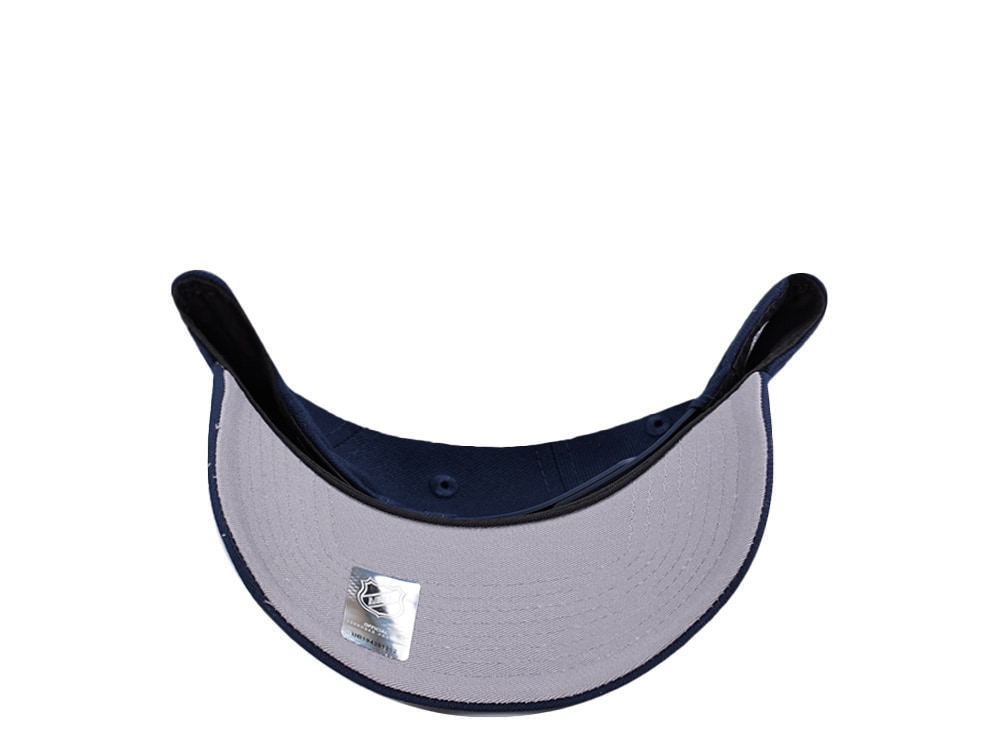 New Era Anaheim Ducks 10th Anniversary Ocean Blue Prime Edition 9Forty A Frame Snapback Casquette