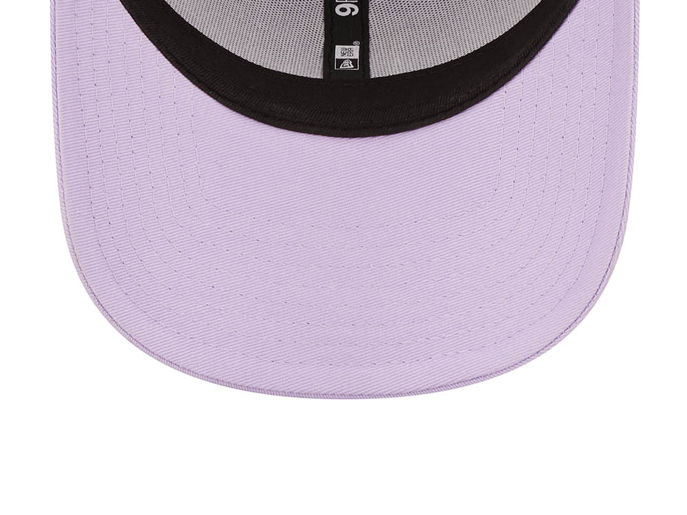 New Era New York Yankees League Essentials Lavender 9Forty Strapback Casquette