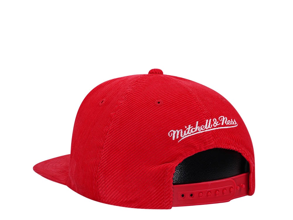 Mitchell & Ness Miami Heat Red Cord Hardwood Classic Snapback Casquette
