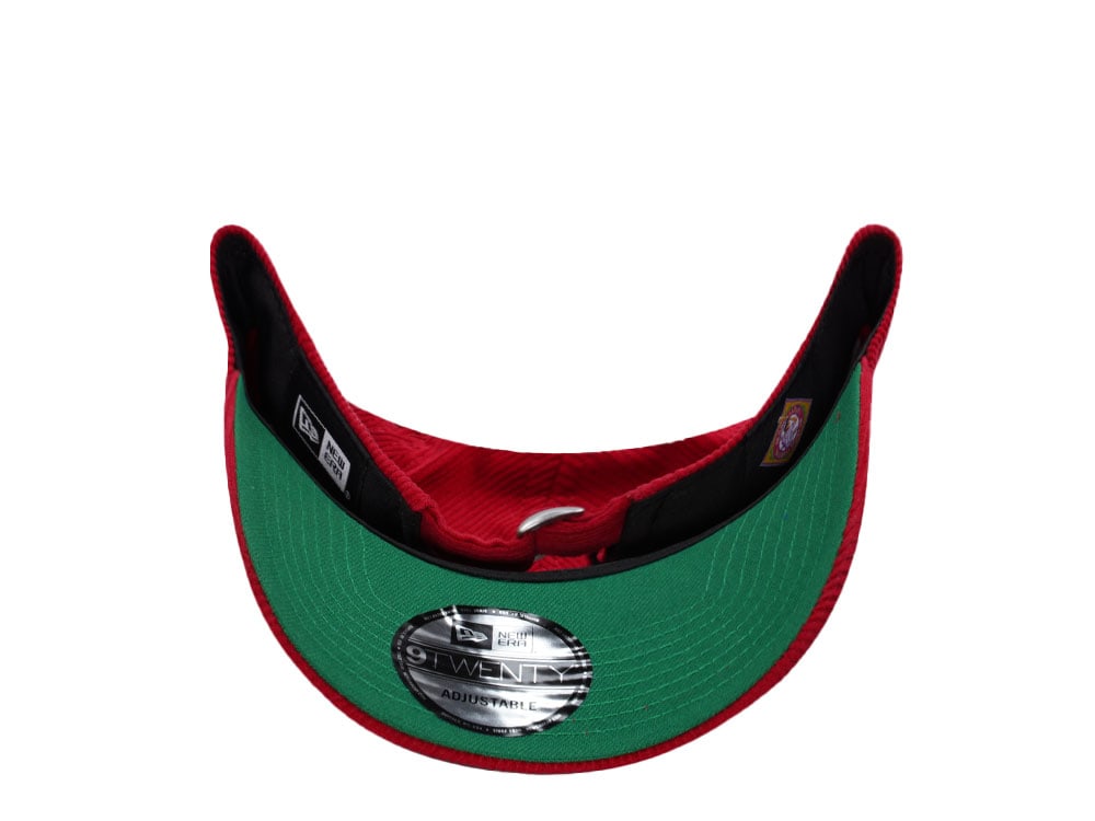 New Era Dayton Marcos Corduroy Red Prime Edition 9Twenty Adjustable Casquette