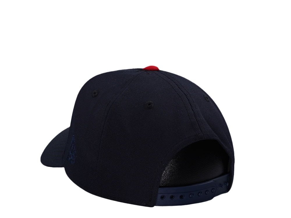 New Era California Angels Navy Throwback Edition 9Forty A Frame Snapback Casquette