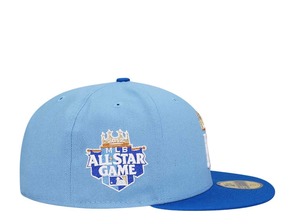 New Era Kansas City Royals All Star Game 2012 Gold Two Tone Prime Edition 59Fifty Fitted Casquette
