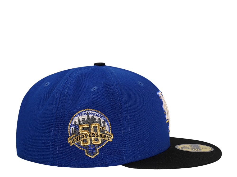 New Era New York Mets 50th Anniversary Metallic Two Tone Edition 59Fifty Fitted Casquette