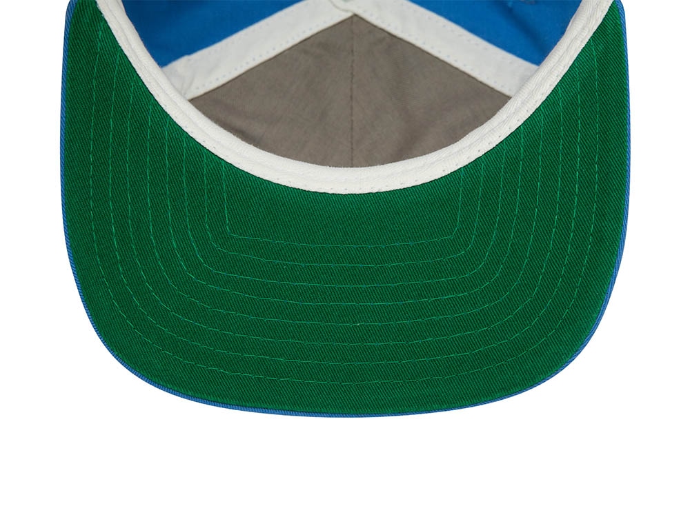 New Era Lake County Captains Blue A Frame Golfer Snapback Casquette