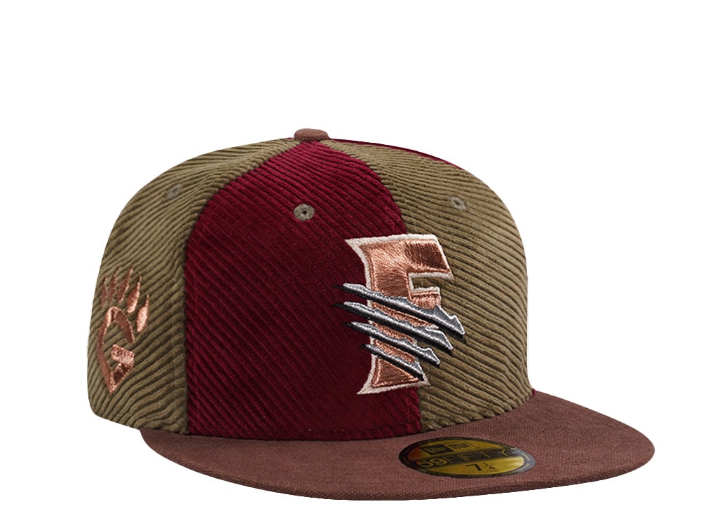 New Era Fresno Grizzlies Metallic Corduroy Pinwheel Horror Edition 59Fifty Fitted Casquette